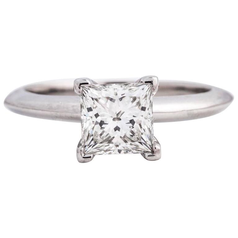 Tiffany Jewelry Diamond Solitaire Ring