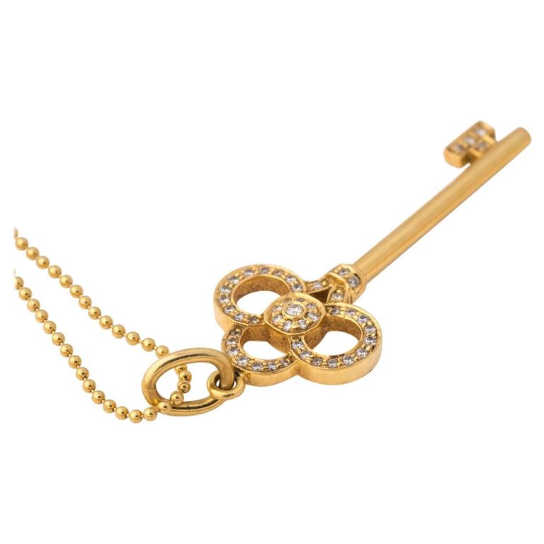 Tiffany Jewelry Key Collection Necklace